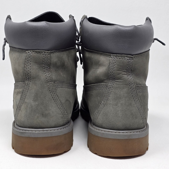 Timberland 6” Premium Waterproof 200G Insulated Boots Olive A0330 Boys US Size 7 - Picture 5 of 15